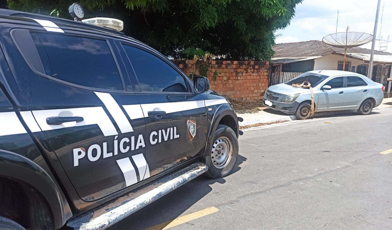 EM LARANJAL DO JARI, POLÍCIA CIVIL RECUPERA VEÍCULO ROUBADO NO ESTADO DO PARÁ